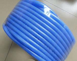Tuyau d'arrosage tressé en <span class=keywords><strong>PVC</strong></span> coloré 50m 100m tuyau d'eau flexible renforcé divers diamètres intérieurs tubes en plastique en fibre moulée - Product Image 4