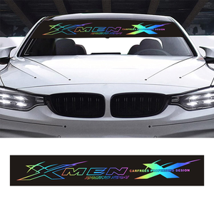 <span class=keywords><strong>Adesivo</strong></span> Personalizzato per Parabrezza Anteriore <span class=keywords><strong>Auto</strong></span>, Banner in Vinile Riflettente Universale per Veicoli - Product Image 3