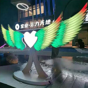 Idesamusement-pendientes de ngel adiant, accesorio de musculación - Product Image 3