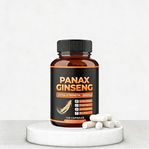 Capsule di Panax Ginseng con Ashwagandha, Barbabietola ed Estratto di Tè Verde, Integratore Alimentare per il Benessere Quotidiano - Product Image 1