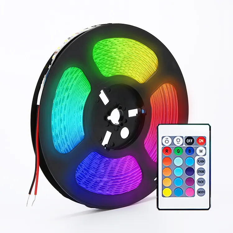 Flexible intelligent household lamp with WS2835 12V pixel Rgbic 5050 rgb led strip lamp