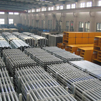Échafaudage Ringlock galvanisé à chaud direct usine, acier Q355, modulaire tout-en-un, type Layher, pour projets de construction