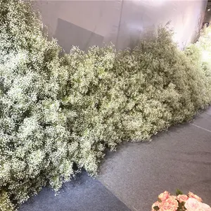 Babys Breath Bunga Buatan Buket Gypsophila Bunga Besar Napas Bayi Putih untuk Pengaturan Bunga DIY