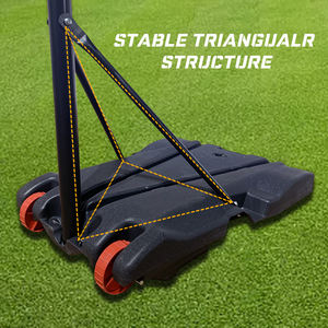 Cerceau de basket-ball réglable à prix promotionnel-support portable amovible pour enfants - Product Image 4