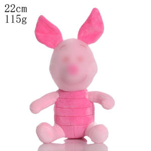 Venta al por mayor 8 pulgadas Anime Jumping Tiger Pigleted Pig Eeyored Donkey peluche Mini Winnied Bear Claw Machine Dolls - Product Image 4