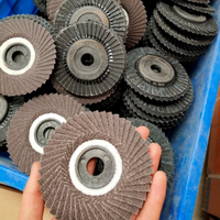 Dongtai Korean Flower Flap Disc 4Inch Vertical Flap Disc 40-320 Grit Aluminium Oxide Grinding Polishing Disks OEM ODM OBM