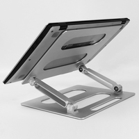 Leadingplus support pliable pour ordinateur portable en aluminium