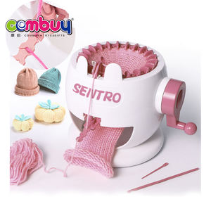 ผ้าพันคอหมวกทอผ้า Diy Handcraft สาวของเล่นเครื่องถักขนสัตว์ - Product Image 1