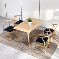 Chaises en bois pour restaurant, meubles de restauration commerciaux durables pour hôtel et entreprise alimentaire