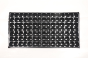 Vassoi per Semina in Plastica Rinforzata Prodotti in Fabbrica, Vassoi PET per Semina con 21, 32, 50, 105, 128 e 200 Fori. - Product Image 4