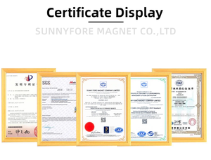 מגנט ניאודימיום 3D 3M תג ברזל מתכת דביק עצמי תג שם מגנטי עם סיכה לקישוט בגד מלאי זמין - Product Image 6
