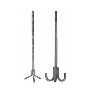 Boulon d'ancrage en acier au carbone de type J L, boulon encastré personnalisé pour la construction de bâtiments, fixations pour fondations - Product Image 1