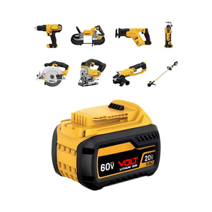 DCB204-2 sạc 4.0Ah 6.0ah 9.0ah <span class=keywords><strong>Lithium</strong></span> <span class=keywords><strong>Ion</strong></span> <span class=keywords><strong>Battery</strong></span> Pack công cụ điện cho 20V 60V công suất cao pin Li-<span class=keywords><strong>ion</strong></span> - Product Image 3
