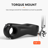 Tige de vélo en carbone TOSEEK, accessoire de course haut de gamme haute résistance, collier de 31,8 mm pour mise à niveau de vélo VTT
