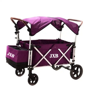 JXB Hệ Thống Du Lịch Phiên Bản Mới Nhất Xe Đẩy Em Bé Cặp Song Sinh - Product Image 5