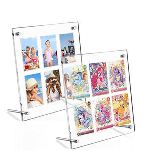 Albums photo acryliques transparents <span class=keywords><strong>Mini</strong></span> cadre photo Cadres en cristal pour <span class=keywords><strong>Polaroid</strong></span> Fujifilm <span class=keywords><strong>Instax</strong></span> <span class=keywords><strong>Mini</strong></span> films Cartes d'affichage photo de bureau - Product Image 1