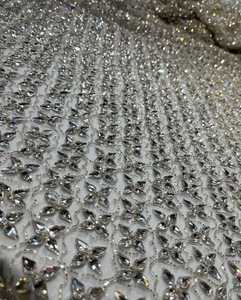 ชุดเดรสผ้าปักเลื่อมและลูกปัดวัสดุคลาสสิกสวยงามสำหรับงานแต่งงานดีไซน์เนอร์ - Product Image 3