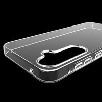 Prix usine personnalisé Sublimation vierge cristal clair antichoc étui de téléphone portable en TPU souple pour Samsung Galaxy A35 5G couverture arrière