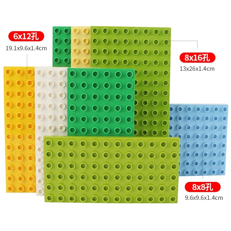 Wholesale Kids Toys Online Plastic Compatible Building Blocks Wall Desktop Toys Compatible Block Base Plate