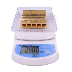 Xe khuếch đại âm thanh sửa đổi Ba đầu vào năm đầu ra năm mặt đất đồng vít kết nối <span class=keywords><strong>Splitter</strong></span> hộp Hub <span class=keywords><strong>Splitter</strong></span> mô hình - Product Image 6