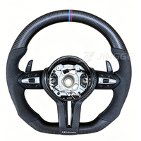 Volant de voiture sport en cuir LCI en fibre de carbone mate personnalisé pour BMW E92 M4 E90 E70 M2 F80 M3 M5 F30 F10 F20 F21 F52 F40 F22