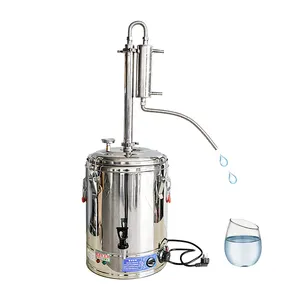 33L household stainless steel still distilled water machine Moonshine Whiskey Brandy Twin Tower toaster custom Alcohol distiller