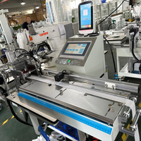 Machine automatique de couture de bandes élastiques TS-166 Topsew SMC, accessoire électrique à découpe ultrasonique pour vêtements de sport et sous-vêtements