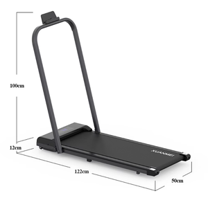 Tapis de marche électrique pliable, silencieux, avec écran LED, surveillance de la fréquence cardiaque sans fil, vitesse réglable, lecture de musique, XKM <span class=keywords><strong>C1F</strong></span> - Product Image 5