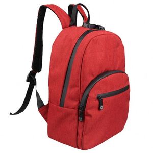 Custom Smell Proof <b>Backpack</b> with Built-In Lock Versatile Daypack for Men and Women Suitable for Hiking Biking and Travel - Product Image 5