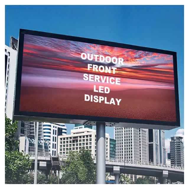 Outdoor LED Digital Billboard Waterproof LED Screen High Resolution Fixed Installation P6 P8 P10 LED Advertising Display Screen