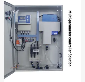 Multiparameter agua Analizador de calidad en línea continua de agua PH ORP TDS ¿cloro libre