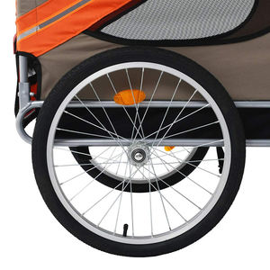 Popular moda creativa Durable 40kgs perro <span class=keywords><strong>plegable</strong></span> <span class=keywords><strong>bicicleta</strong></span> remolque portador mascota <span class=keywords><strong>bicicleta</strong></span> remolque pequeño portador - Product Image 6