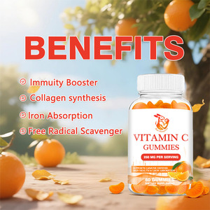 OEM ODM Vitamin C Gummies for Skin Glow Natural <b>Supplement</b> with Vitamin C Sugar Free Recharge <b>Your</b> Immune System Gummies - Product Image 4