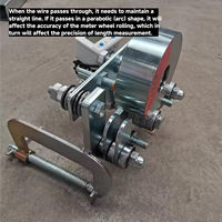 Compteur de longueur de câble de sécurité pour roues, pour câbles de 1 à 25 mm de diamètre, unité de mesure en décimètres