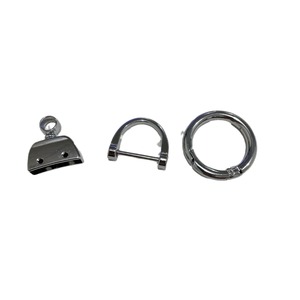 Porte-clés de voiture en alliage de zinc, pendentif universel détachable avec anneau à ressort, accessoire de quincaillerie moulé sous pression pour bricolage, ornement à suspendre pour sac, été - Product Image 5