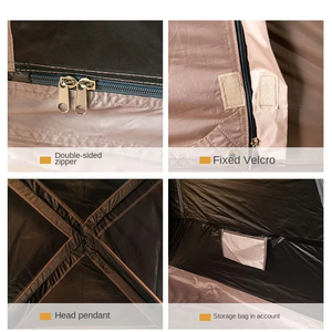 Tùy chỉnh Oxford gia đình <span class=keywords><strong>Inflatable</strong></span> Lều nhanh chóng mở không thấm nước di động hai lớp không thấm nước cắm trại lều - Product Image 6