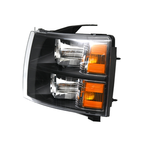 Iluminación Automotriz Faros Delanteros Halógenos Ahumados para <span class=keywords><strong>Chevrolet</strong></span> Silverado 1500 2007-2013 - Product Image 4