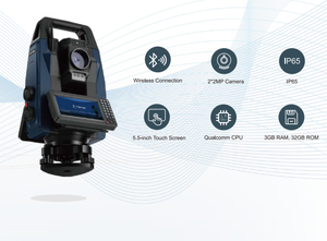 Роботизированный тахеометр Hi-target HTS-820 с улучшенной системой управления и быстрым захватом призмы для точной однопользовательской съемки - Product Image 3