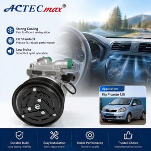 <span class=keywords><strong>Picanto</strong></span> 1.0i 118MM/6PK/12V compressore AC veicolo AC.100.4273 nuovo 12V Auto Auto compressore aria condizionata OE 97701-1Y550 HS09 - Product Image 3