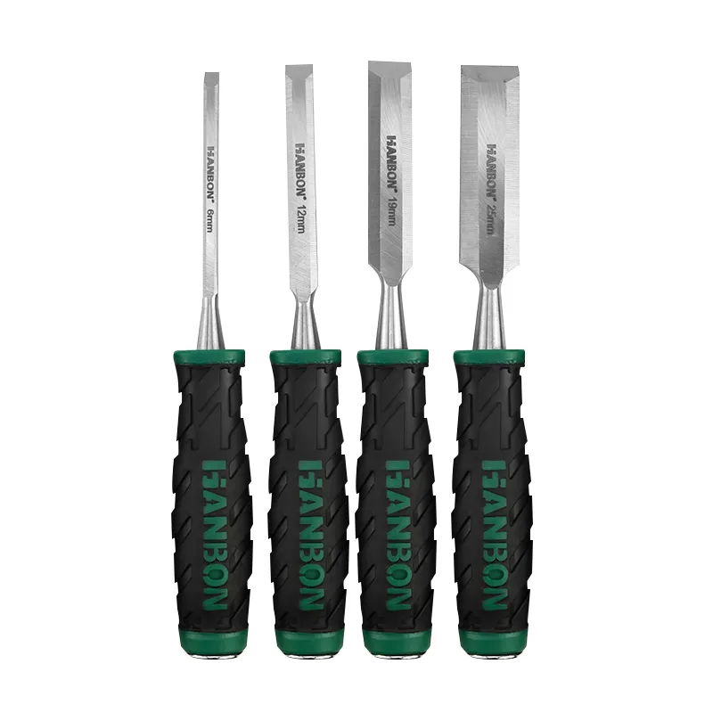 Wood Chisel Set 4pcs Woodworking Carving Chisel Tools Set