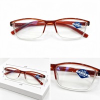 Lunettes de lecture en plastique pour presbytie, lunettes prêtes à l'emploi, emballage en vrac