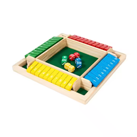 Cartes à rabat à quatre faces Sports décontractés et divertissement Jeu de table pour enfants et parents pour l'interaction parent-enfant