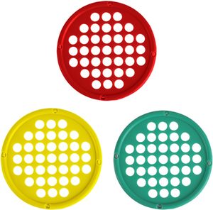 Anelli per Esercizi delle Dita in Acciaio e Gel di Silice di Alta Qualità, 7 Pollici, per Migliorare la Forza di Tensione delle Dita, del Polso e del Braccio - Product Image 1