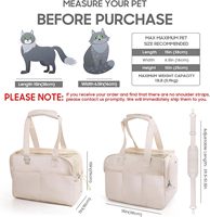 Sac à dos de transport pour animaux de compagnie en polyester écologique de luxe, pour chiens et chats, petits chiens, souple, pliable, lavable, respirant, imperméable