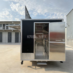 Chariot de vente ambulante de cuisine mobile USA 2025, remorque de café avec équipement de restauration rapide - Product Image 2