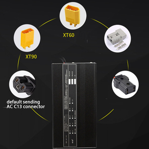 Chargeur de batterie Li-ion LiPo Lifepo4 au lithium 20A 48V 58.4V 72V 60V 67.2V 84V 87.6V, réglage du courant, charge rapide, vélo électrique 16S 20S 24S - Product Image 5