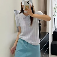 030 Cárdigan de Punto Trenzado Ecológico para Niñas, 330GSM, con Bordado de Lazo, Manga Larga, Ropa de Punto para Otoño e Invierno