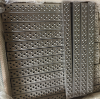 Grille de drainage principale personnalisée antidérapante en acier inoxydable perforé à œil de poisson pour passerelle industrielle