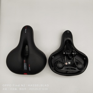 <span class=keywords><strong>Asiento</strong></span> <span class=keywords><strong>de</strong></span> Bicicleta Eléctrica Cómodo y Suave, <span class=keywords><strong>de</strong></span> Esponja Ancha y Gruesa con Orificios Transpirables y Amortiguadores - Product Image 3