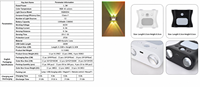 Lampe murale rechargeable, Lampe murale à détecteur de mouvement, Lampe murale magnétique RGB, Lampe de nuit USB, Lampe de chevet, Lampe LED œil de chat